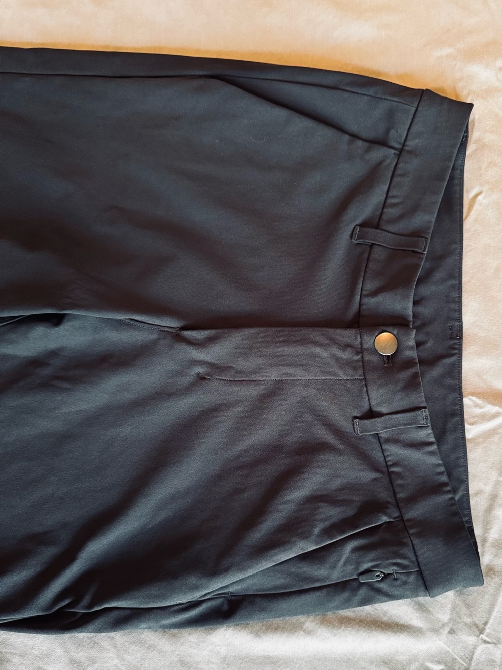 LULULEMON Men's Commission Pant Dark Grey Slim Chinos Technical Pants - Picture 7 of 16
